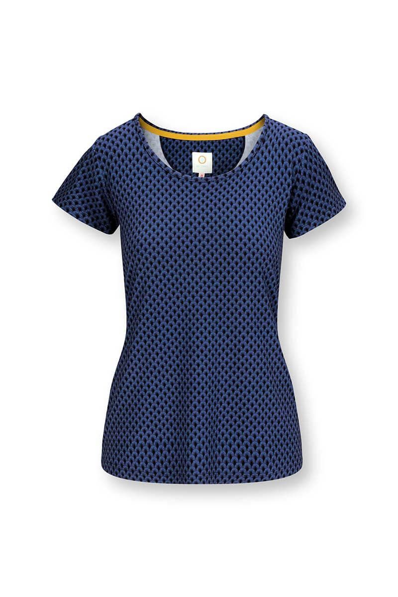 PHW Tilly Short Sleeve Top Suki Cobalt Blue