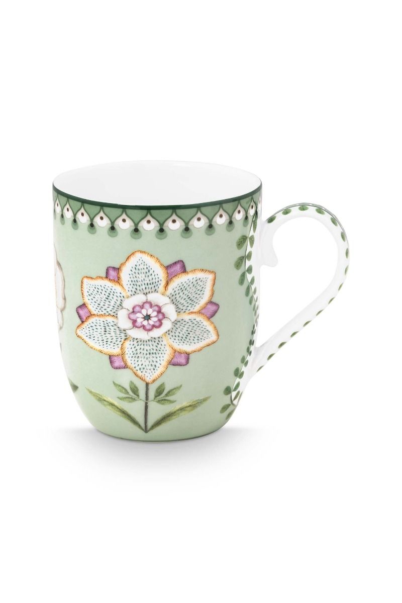 PIP Mug Small Lily&Lotus Light Green 145