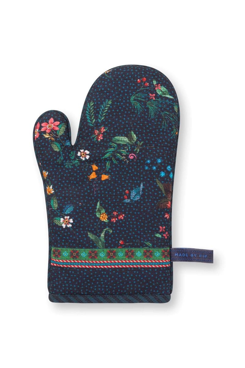 PIP Oven Glove Berry Blues Blue 29x15cm