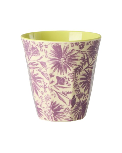 RICE Cup with Flower Press Print - 250ml