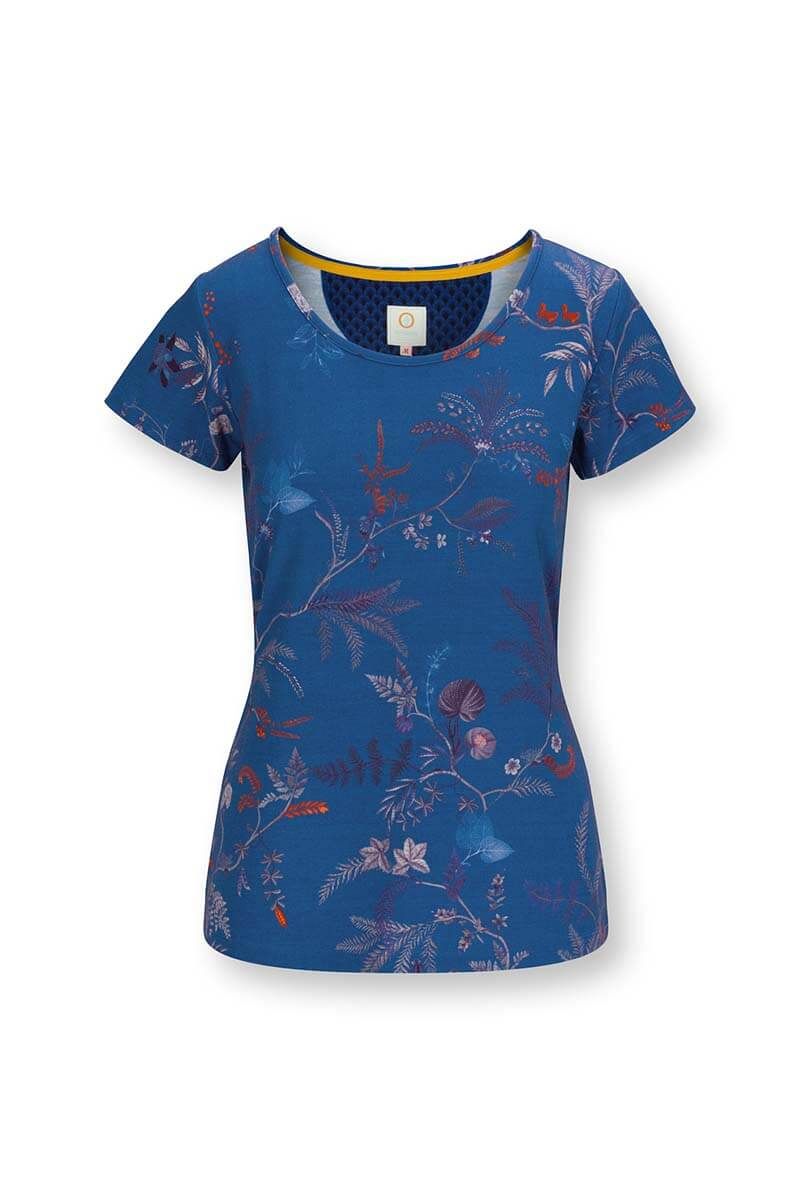 PHW Tilly Short Sleeve Top Isola Blue S