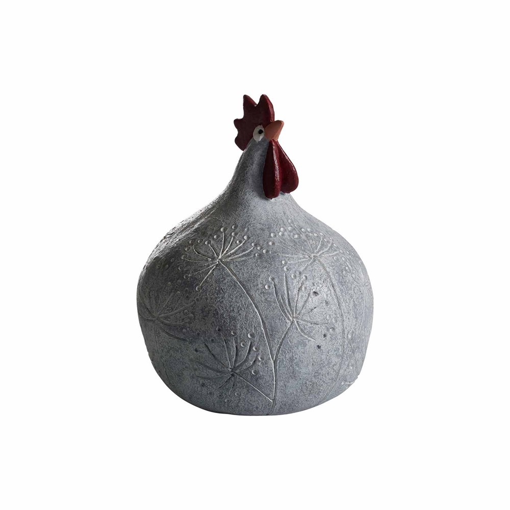 NG Hæna Flores hvít, H.13cm