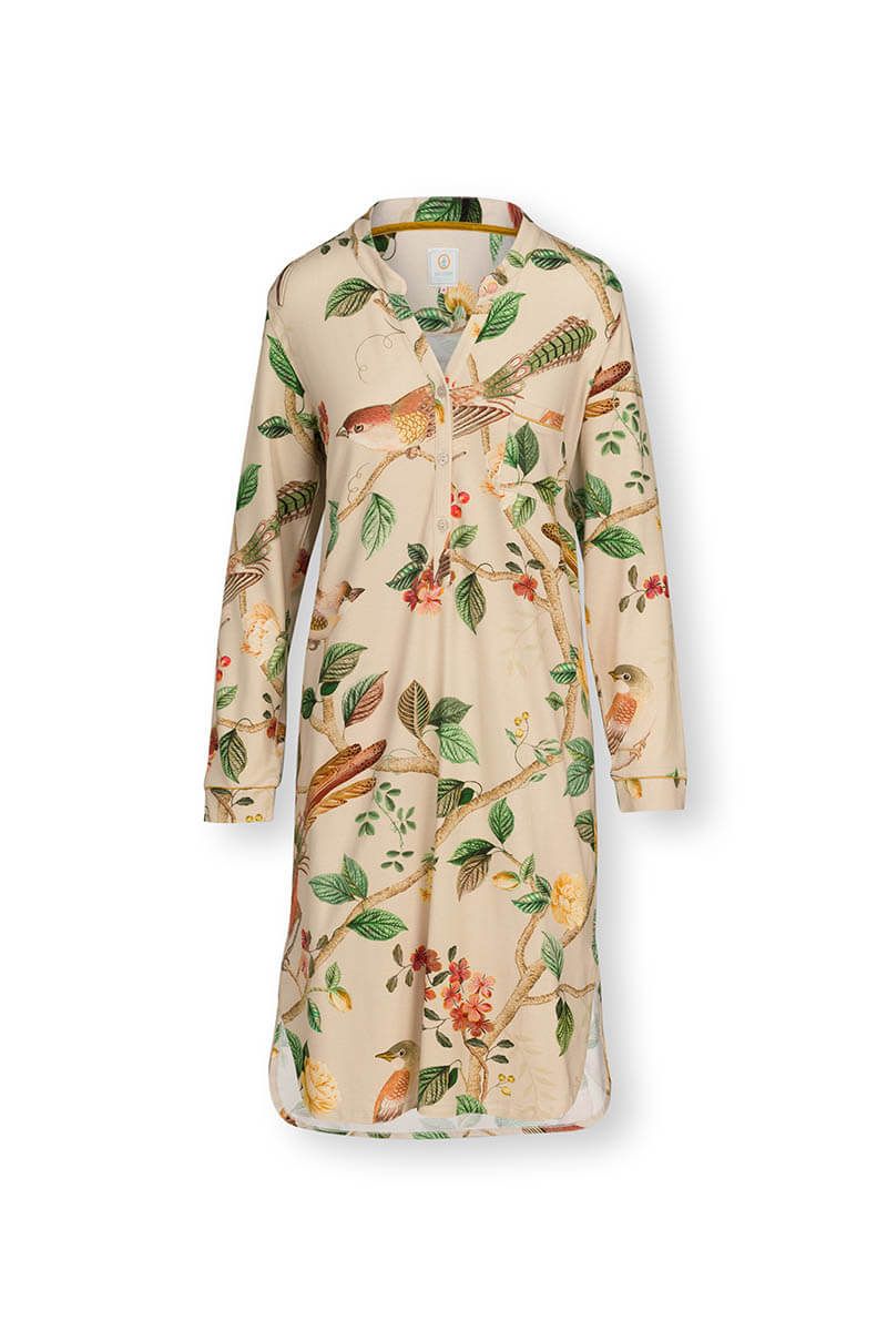 PHW Diogo Long Sleeve Nightdress Good Night