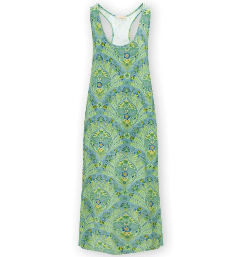 PHW Náttkjóll, ermalaus Alba Blue Green