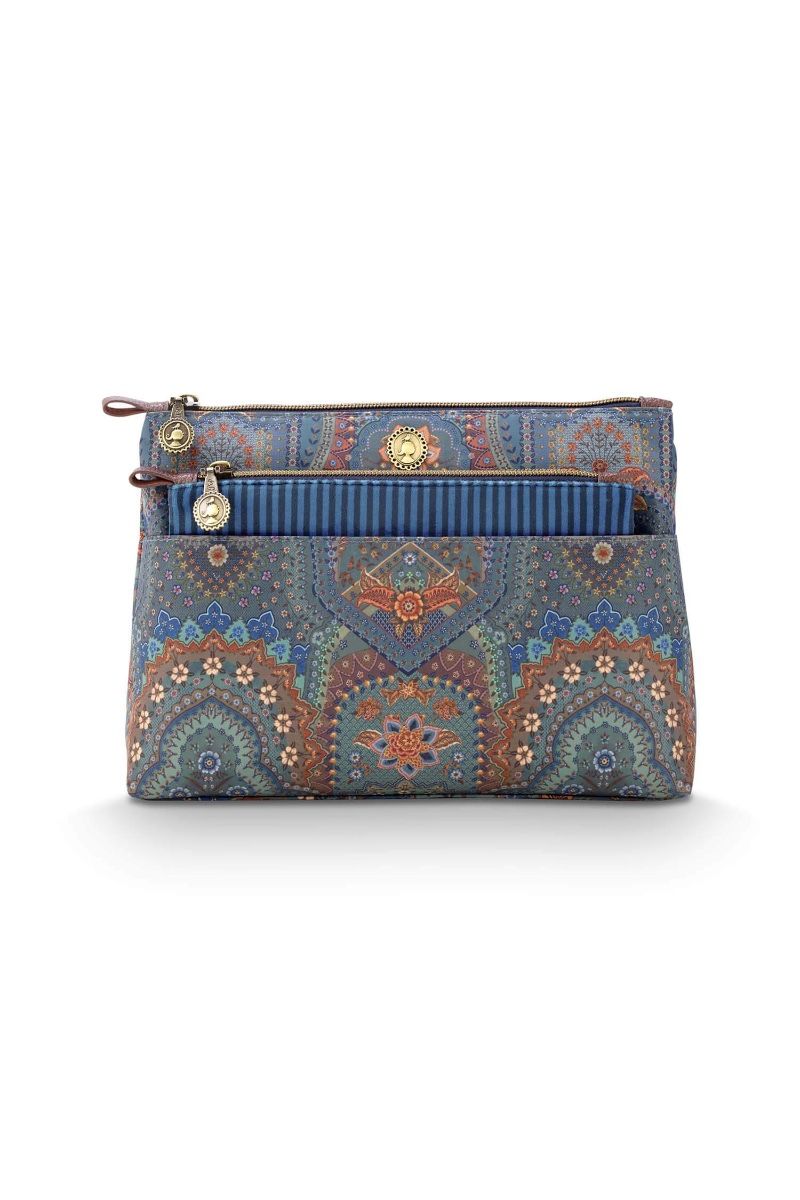 PIP Caryn Cosmetic Bags Combi Jabali Blu