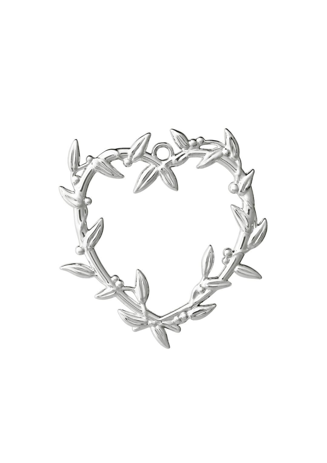 Rosendahl Hjarta, mistilteinn H7cm silf