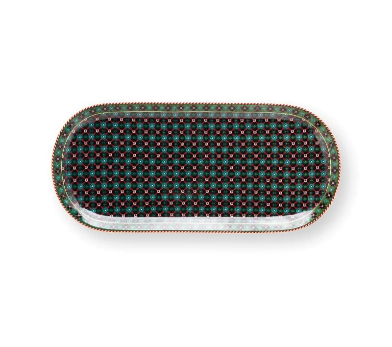 PIP Cake Tray Clover Green 33.3x15.5cm