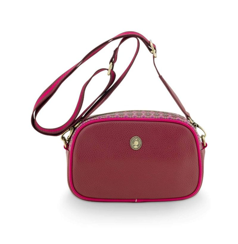 PIP Frida Cross Body Bag Small Red 21x6x