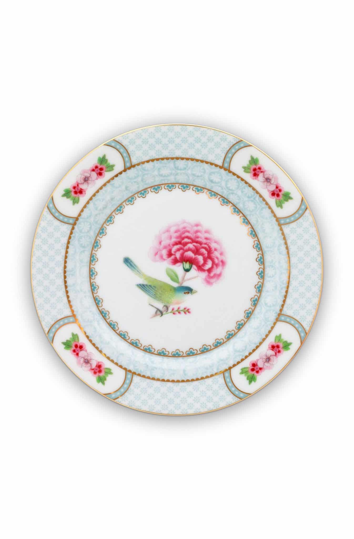 PIP Plate Blushing Birds White 17cm