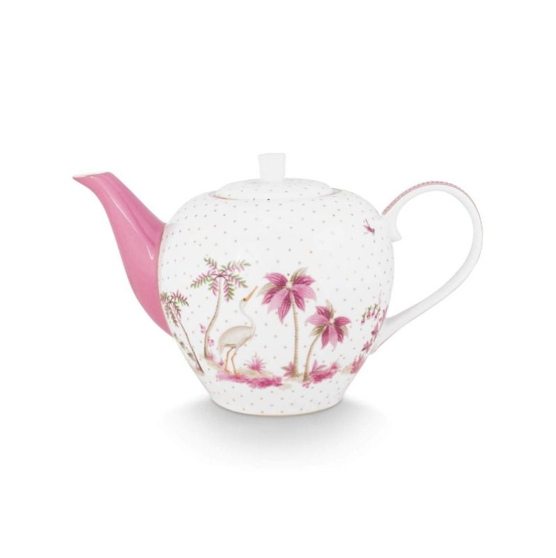 PIP Tea Pot Jolie Dots Gold Pink 1.6ltr