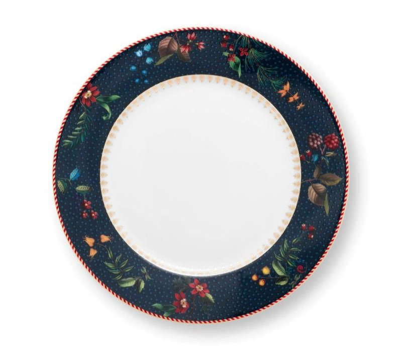 PIP Plate Berry Blues Blue 21cm