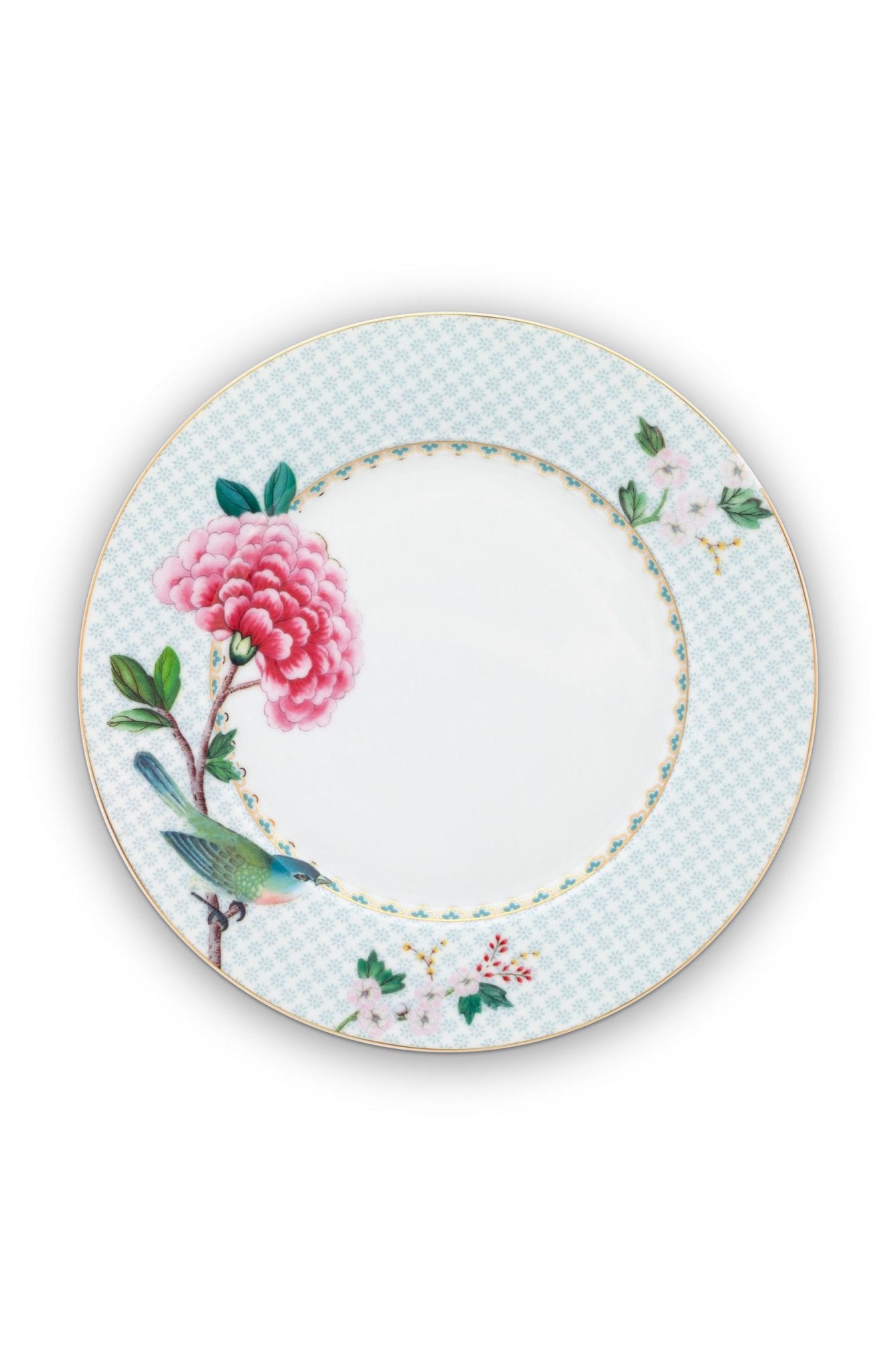 PIP Plate Blushing Birds White 21cm
