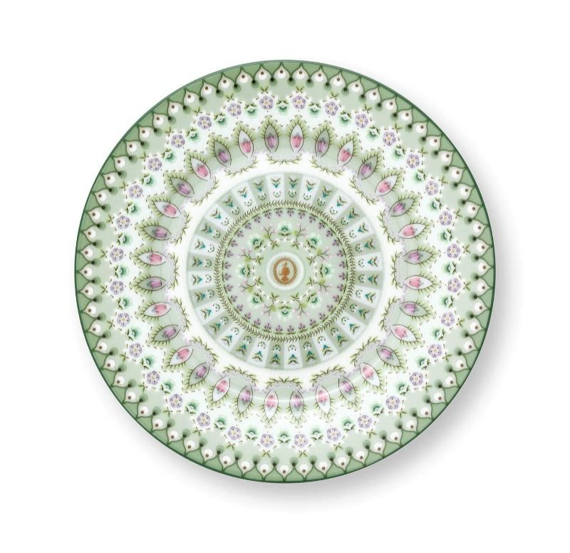 PIP Plate Lily&Lotus Moon Delight Light