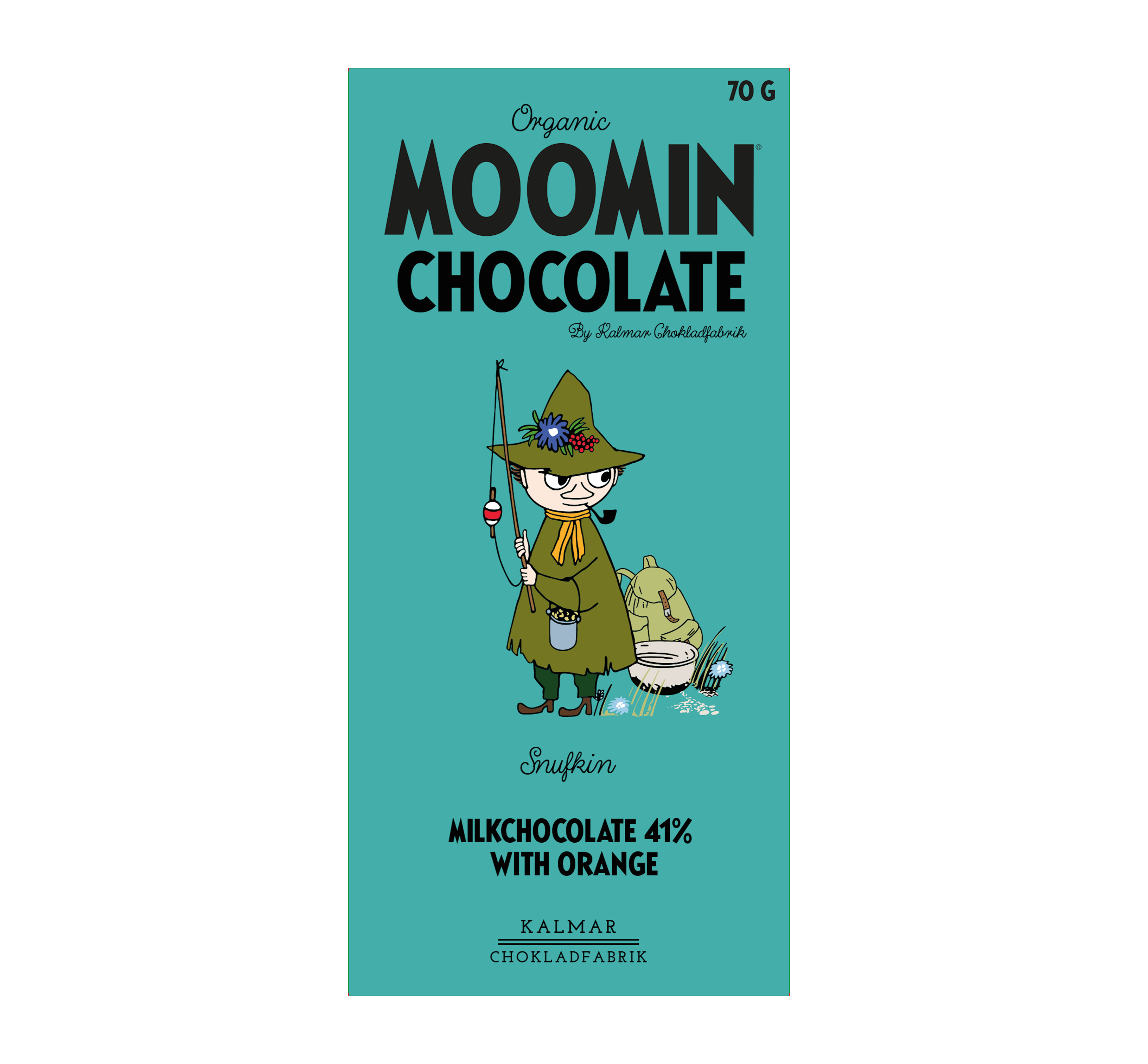 KC Súkkulaði, moomin Snufkin 70gr.