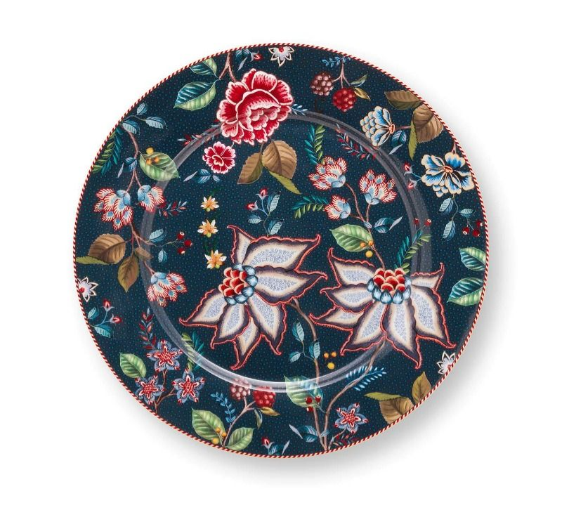 PIP Plate Berry Blues Blue 32cm