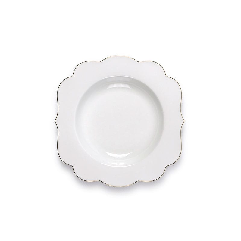 PIP Royal Súpu diskur 23,5cm hvítur