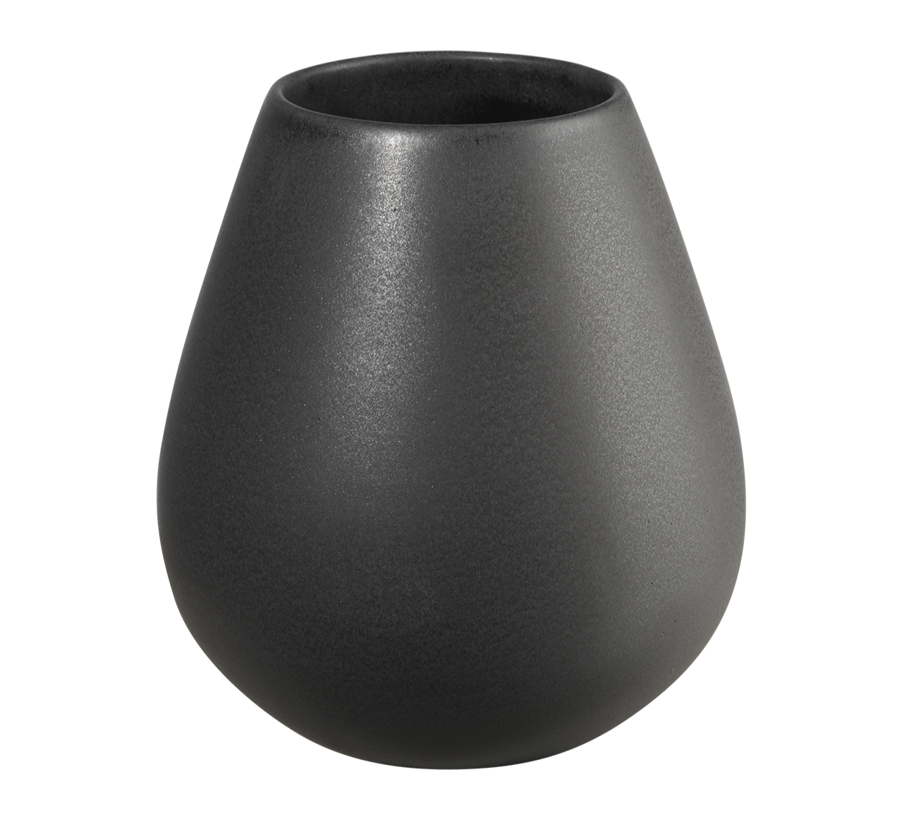 ASA vase, black iron
