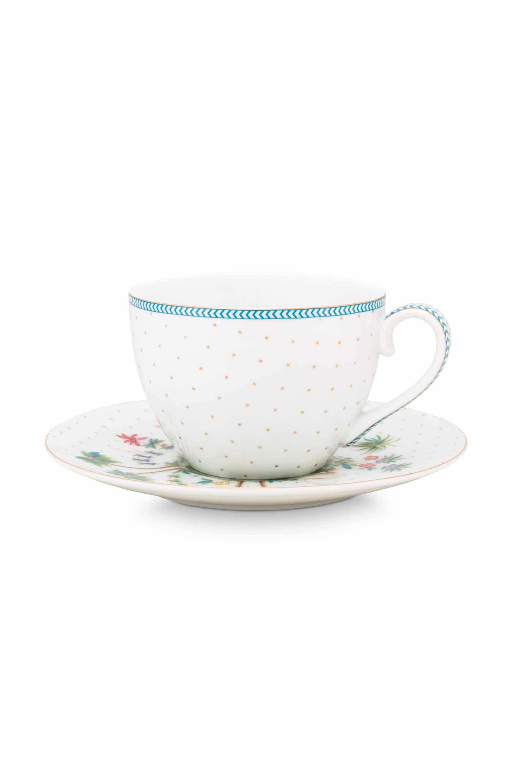 PIP Cup & Saucer Jolie Dots Gold 280ml