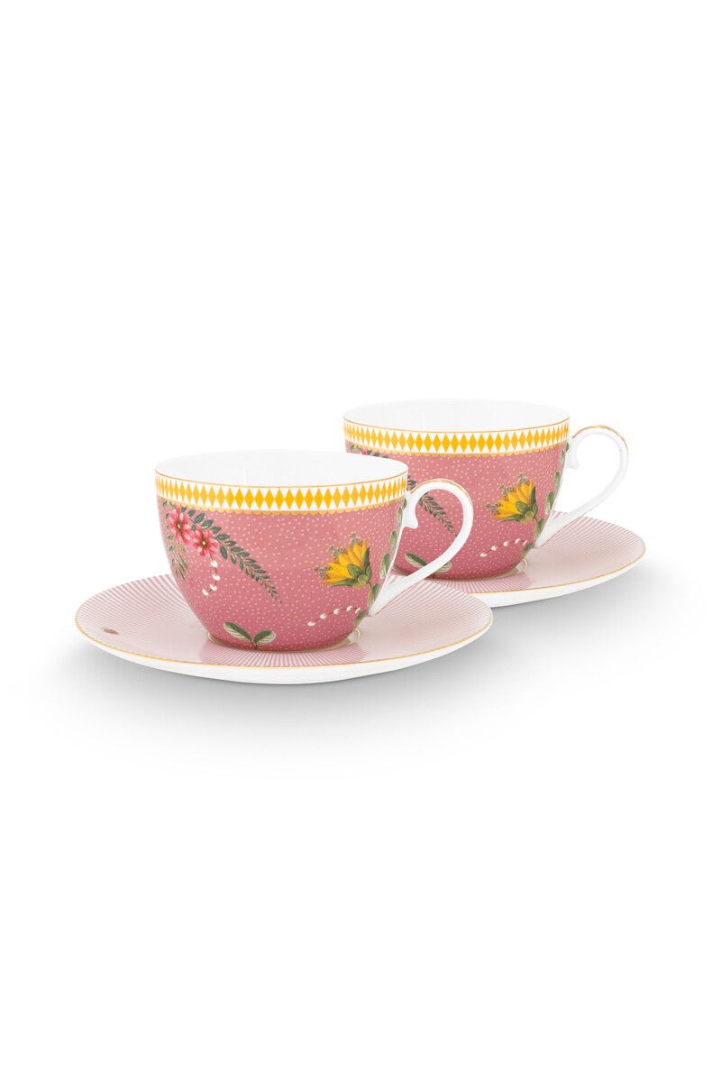 PIP Set/2 Cups & Saucers La Majorelle Pi