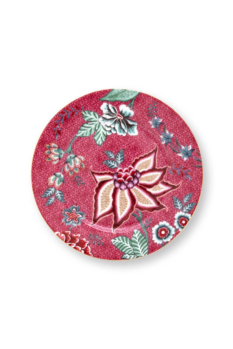 PIP Plate Flower Festival Dark pink 17c