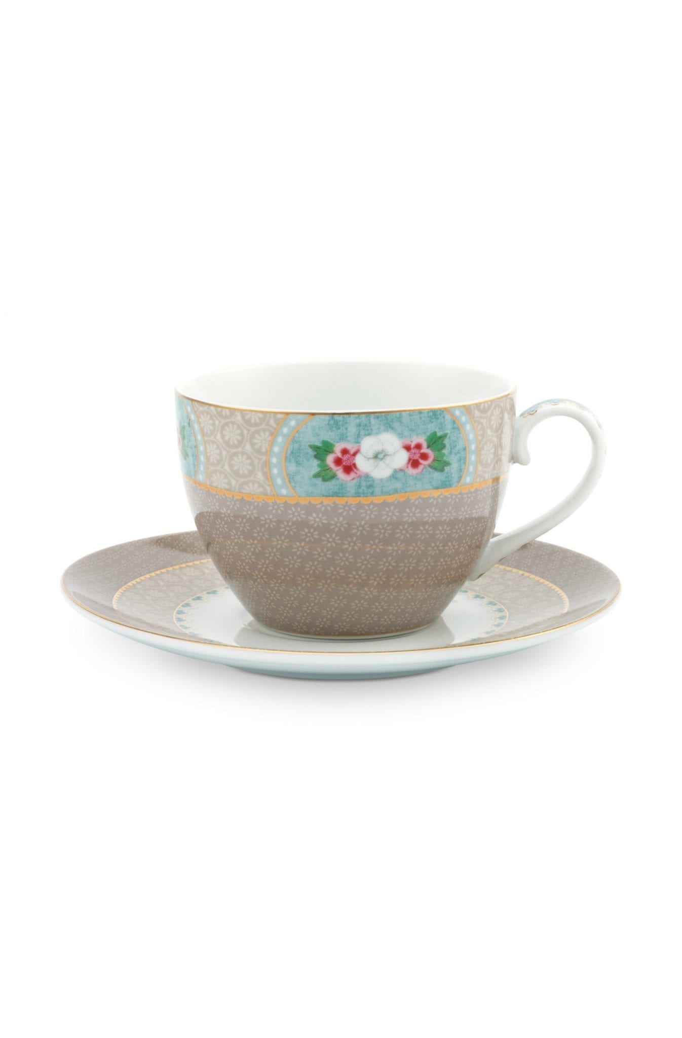 PIP Cup & Saucer Blushing B. Khaki 280ml