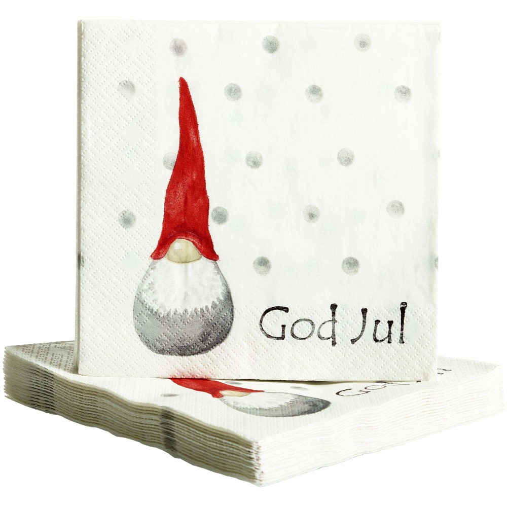 NG Paper napkin Santa High Hat 1 santa,