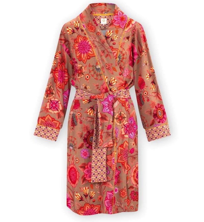 PHW Nisha Kimono Viva las Flores Pink Small