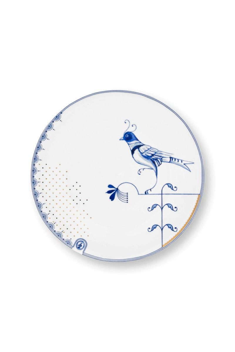 PIP Plate Pip&The Blue Bird White 25.5cm