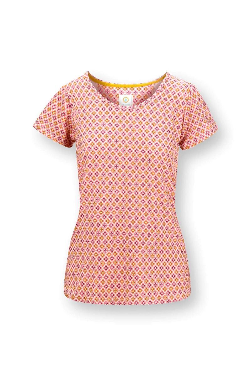 PHW Tilly Short Sleeve Top Mojo Pink