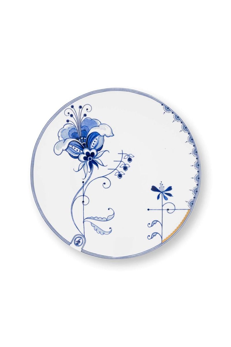 PIP Plate Pip&The Blue Bird White 23cm