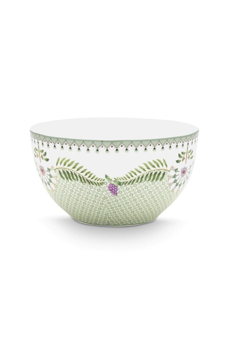 PIP Bowl Lily&Lotus Tiles Light Green 15