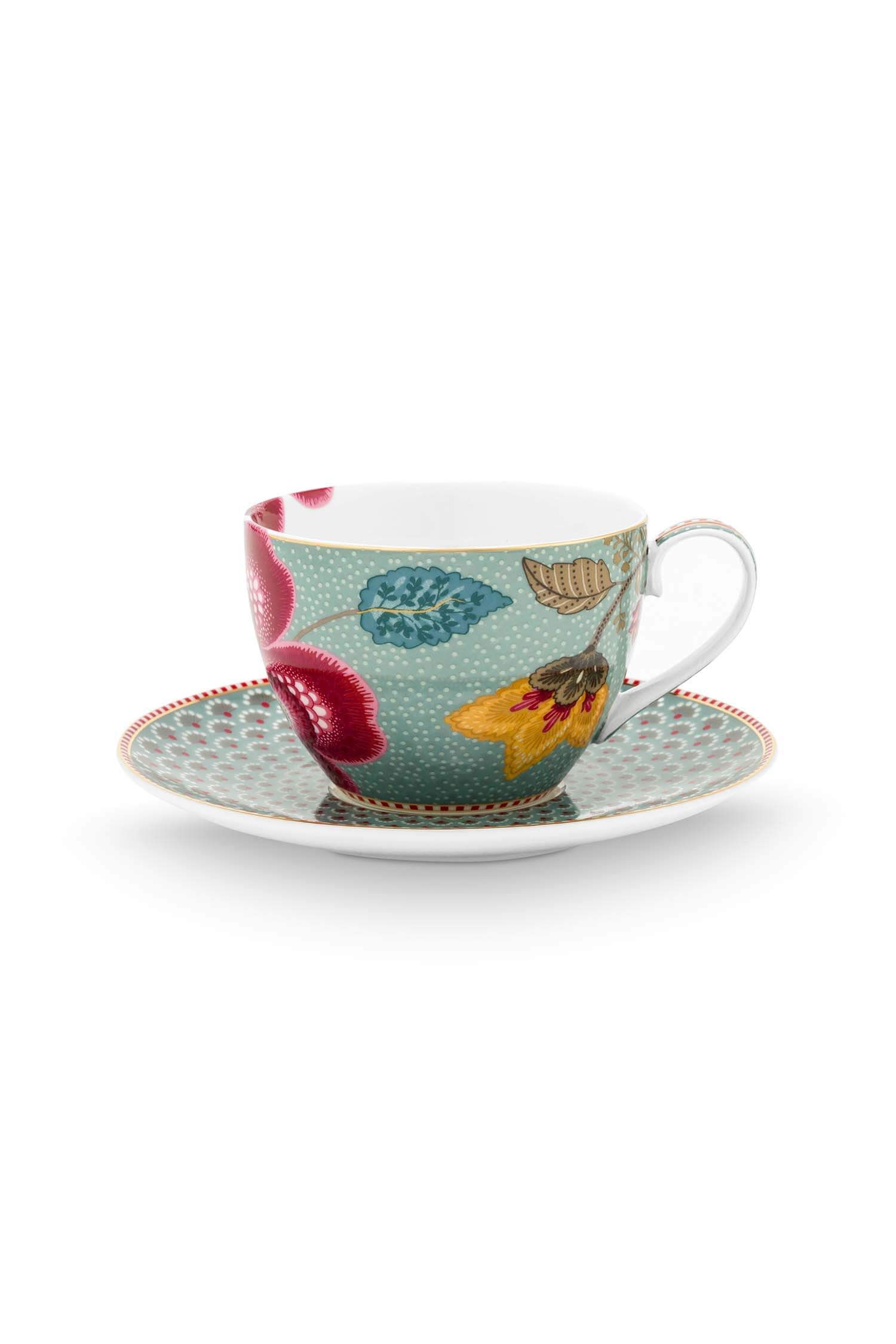 PIP Cup and Saucer Blooming Tales Fantas