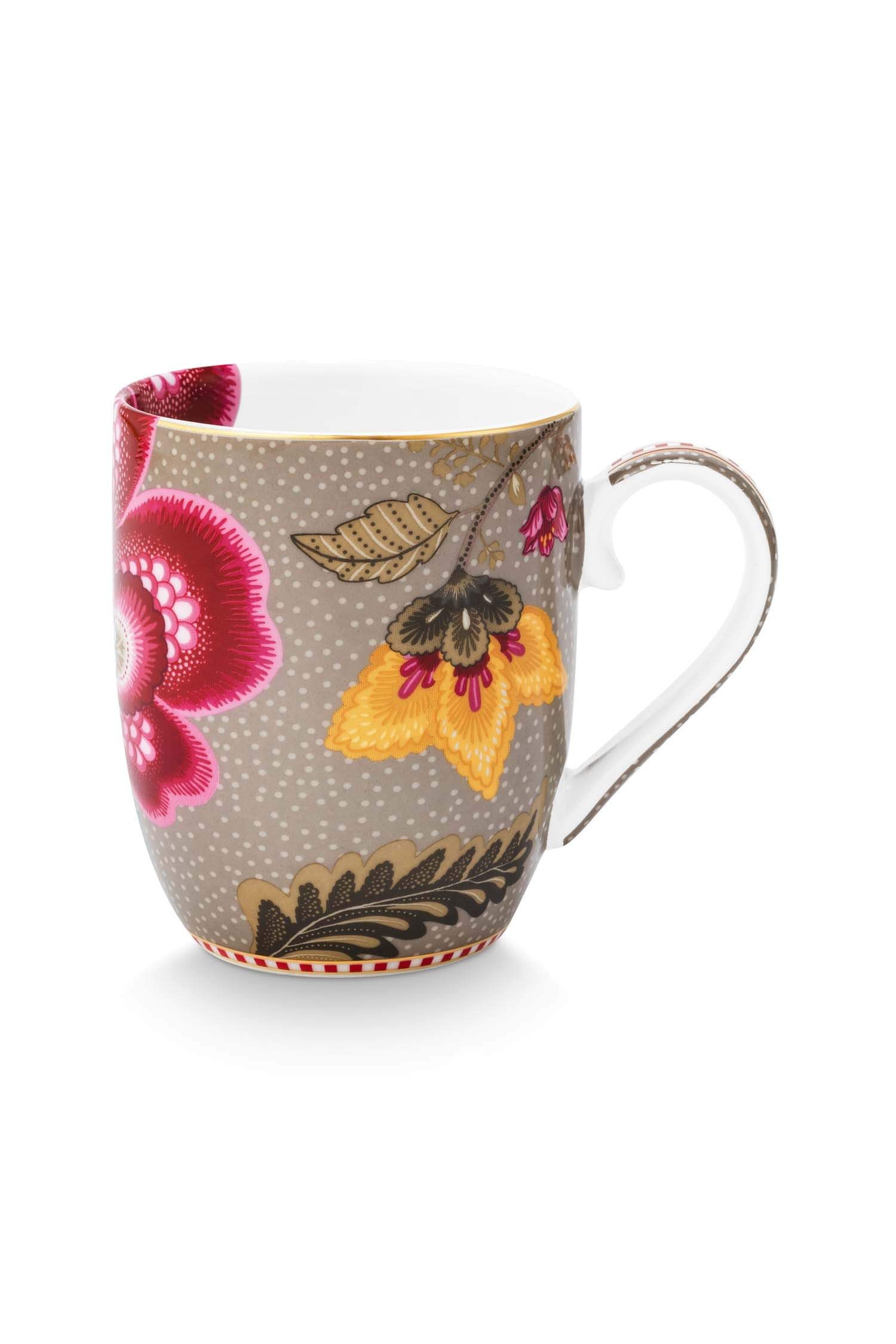 PIP Mug Small Blooming Tales Fantasy Khaki